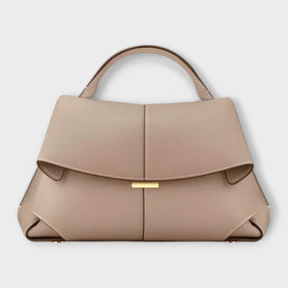 Amara | Women structured handbag with top handle and flap