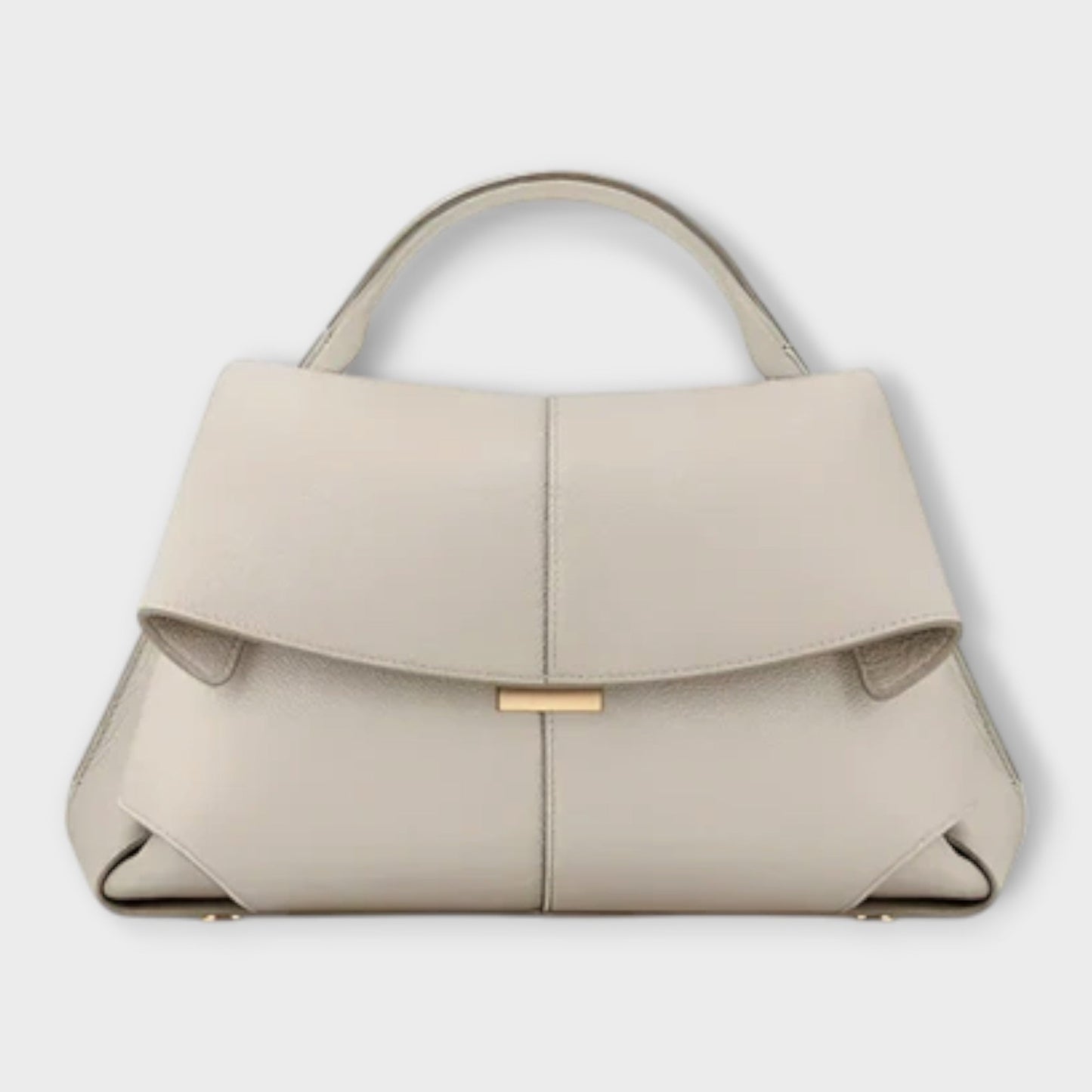 Amara | Women structured handbag with top handle and flap