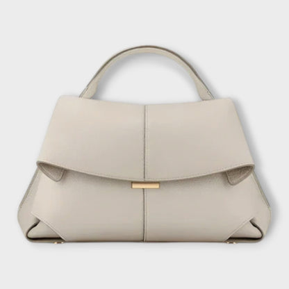 Amara | Women structured handbag with top handle and flap