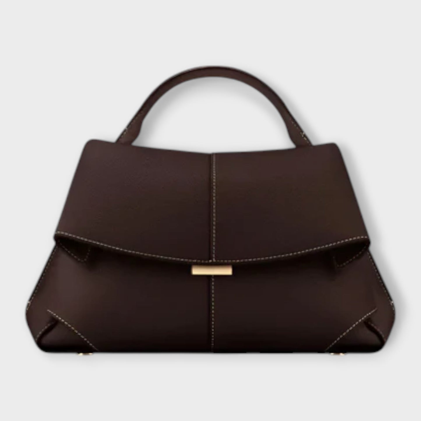 Amara | Women structured handbag with top handle and flap