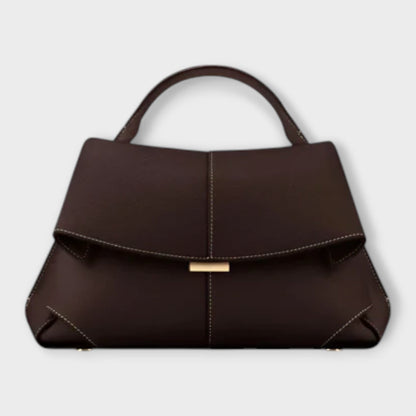 Amara | Women structured handbag with top handle and flap