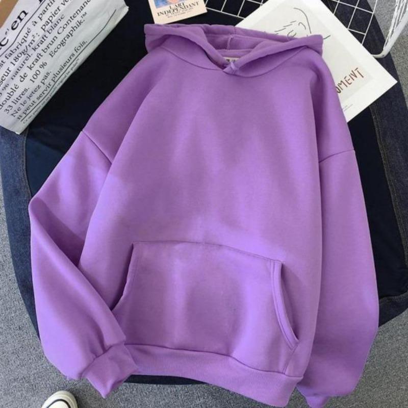 Mila | Oversized Hoodie with Bear Print and Soft Material