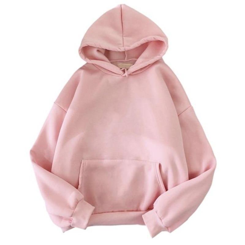 Mila | Oversized Hoodie with Bear Print and Soft Material