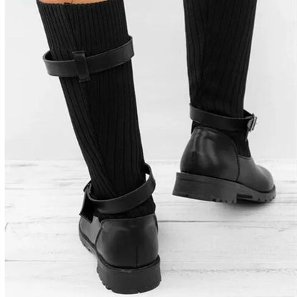 Susan | Women's Winter Boots with Slouch Knit Shaft