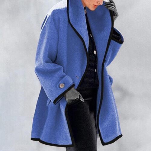 Maria | Elegant Winter Coat with Lapel Collar