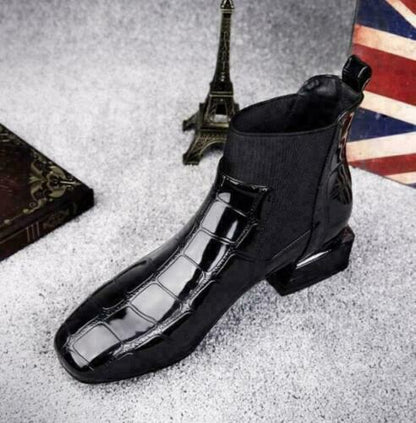 Camila | Women's Leather Boots with Non-Slip Rubber Sole