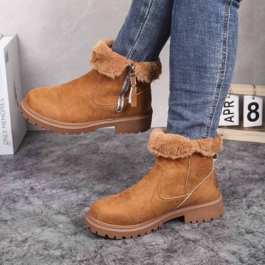 Jessica | Women's Fur Lined Winter Ankle Boots