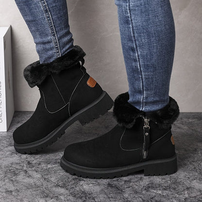 Jessica | Women's Fur Lined Winter Ankle Boots