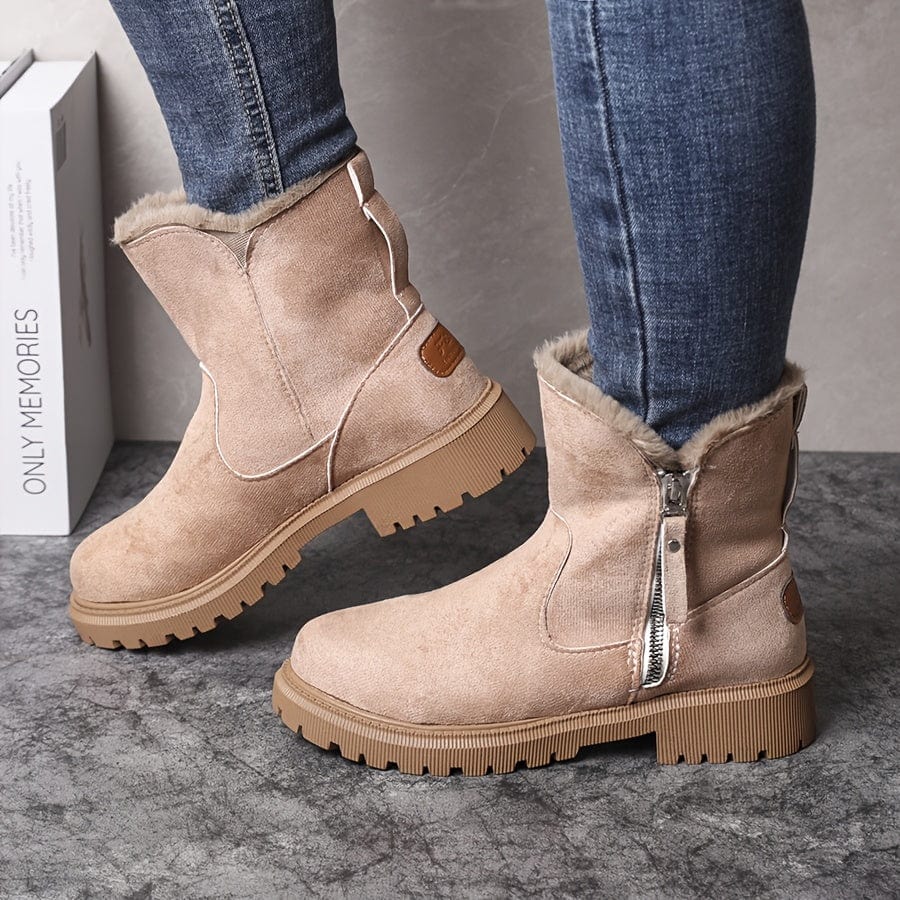 Jessica | Women's Fur Lined Winter Ankle Boots