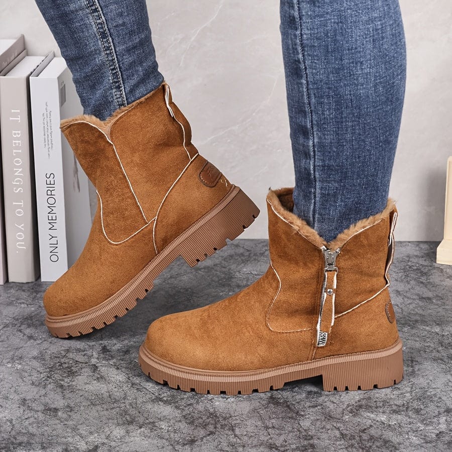 Jessica | Women's Fur Lined Winter Ankle Boots