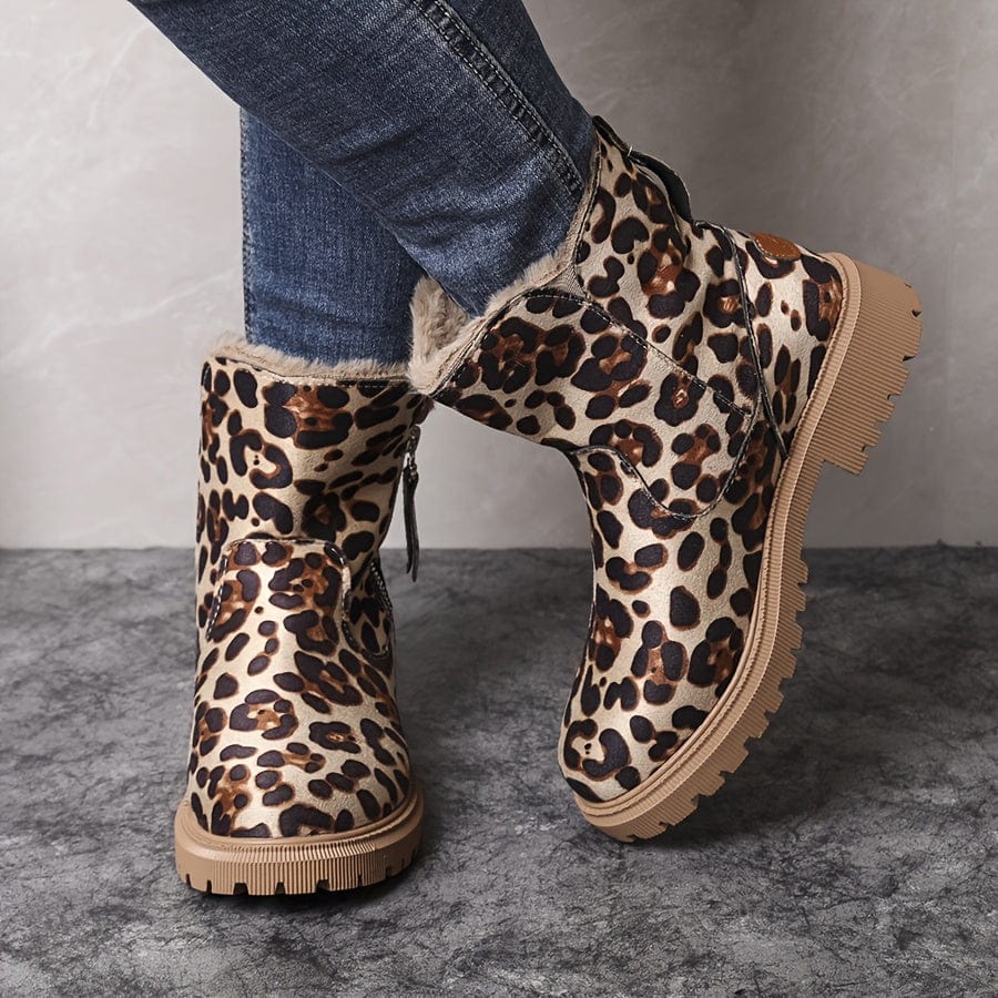 Jessica | Women's Fur Lined Winter Ankle Boots