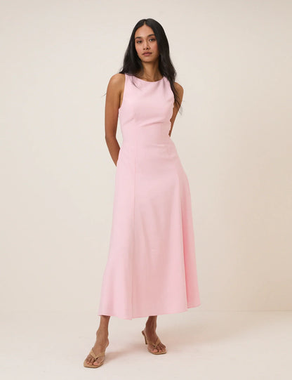 Grace | Women’s elegant slim fit classic midi dress