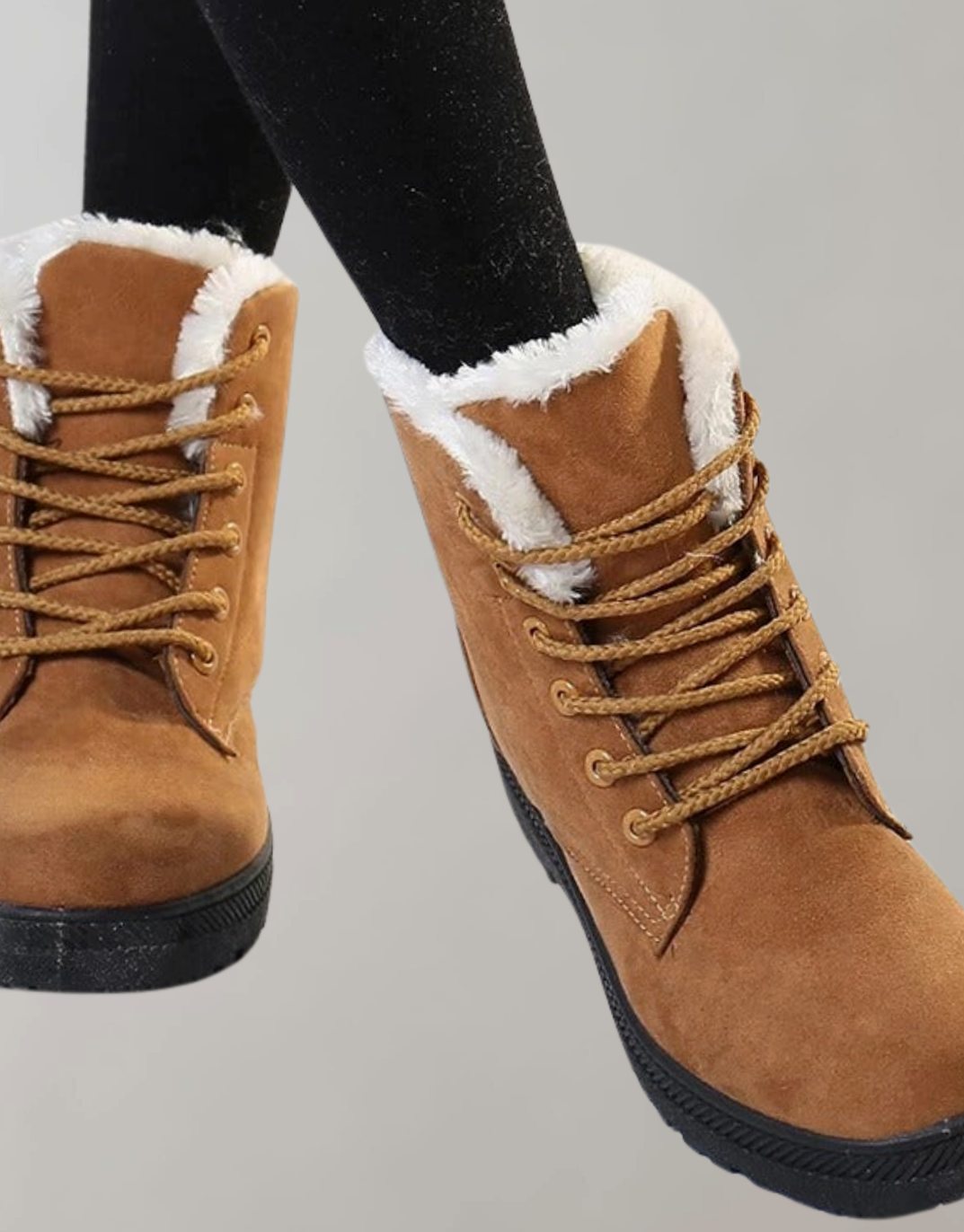 Jessica | Women's Suede Look Ankle Boots with Warm Lining