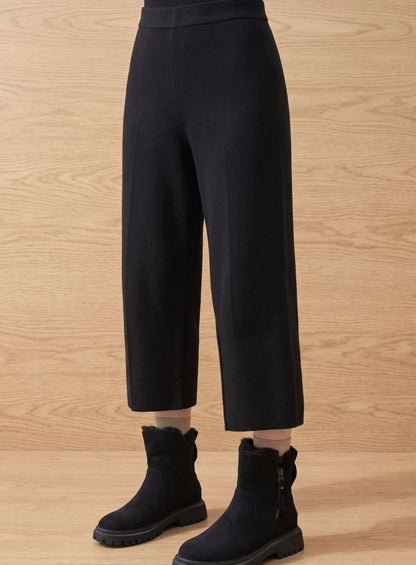 Margaret | Women's Suede Winter Boots with Fur Lining