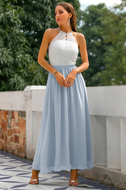 Hailey | Women’s Chic Maxi Dress With Lace And Flowing Skirt