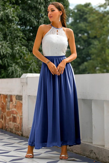 Hailey | Women’s Chic Maxi Dress With Lace And Flowing Skirt