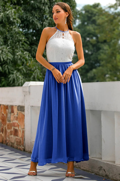 Hailey | Women’s Chic Maxi Dress With Lace And Flowing Skirt