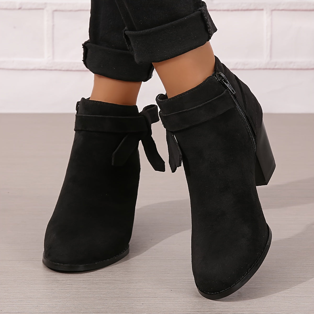Lisa | Women's Chelsea Ankle Boots with Block Heel