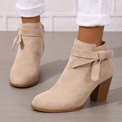 Lisa | Women's Chelsea Ankle Boots with Block Heel