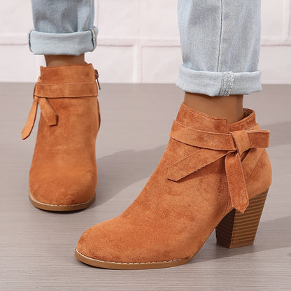 Lisa | Women's Chelsea Ankle Boots with Block Heel