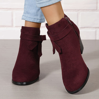 Lisa | Women's Chelsea Ankle Boots with Block Heel