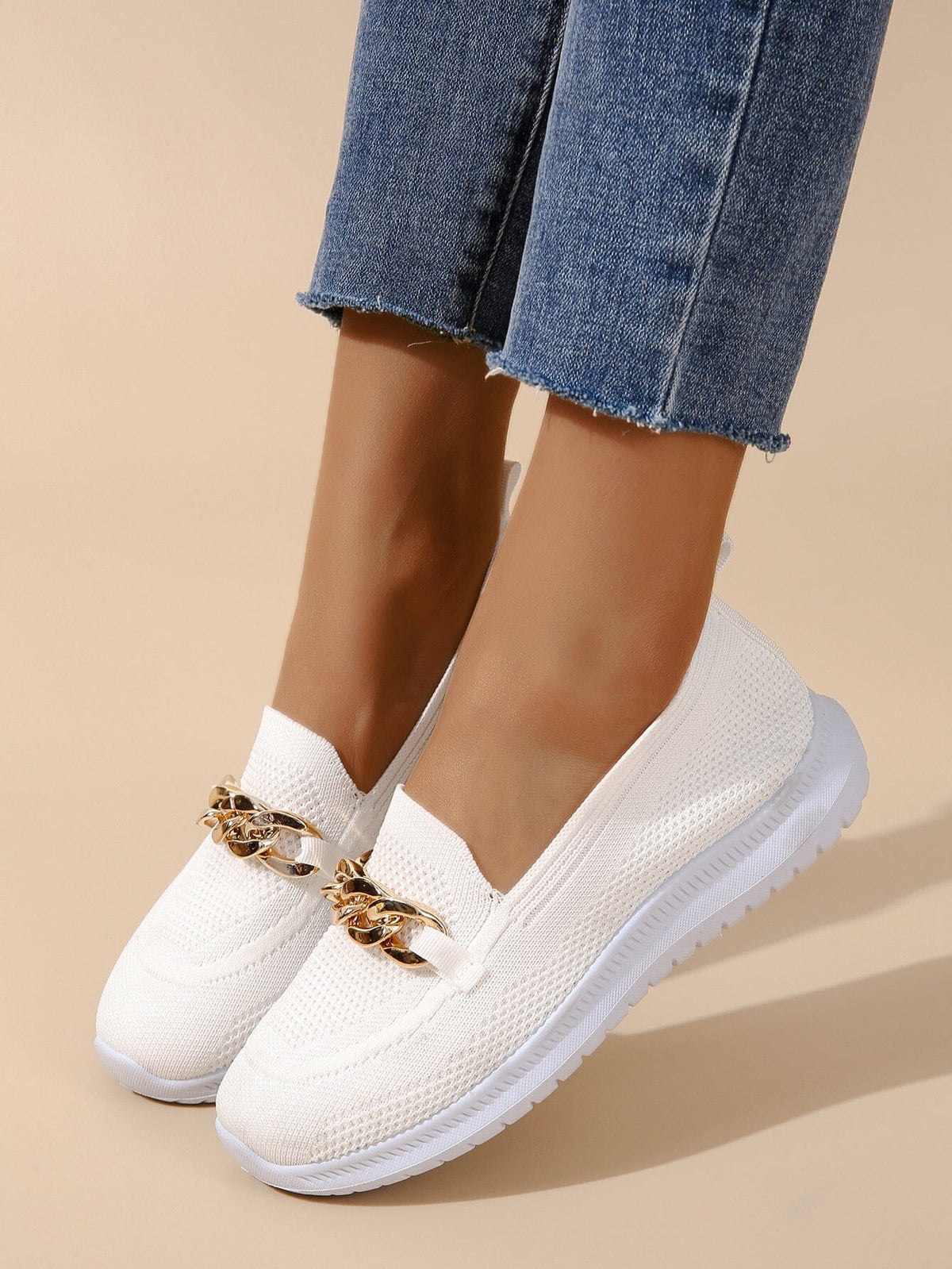 Catherine | Women's Casual Slip-On Knit Sneakers