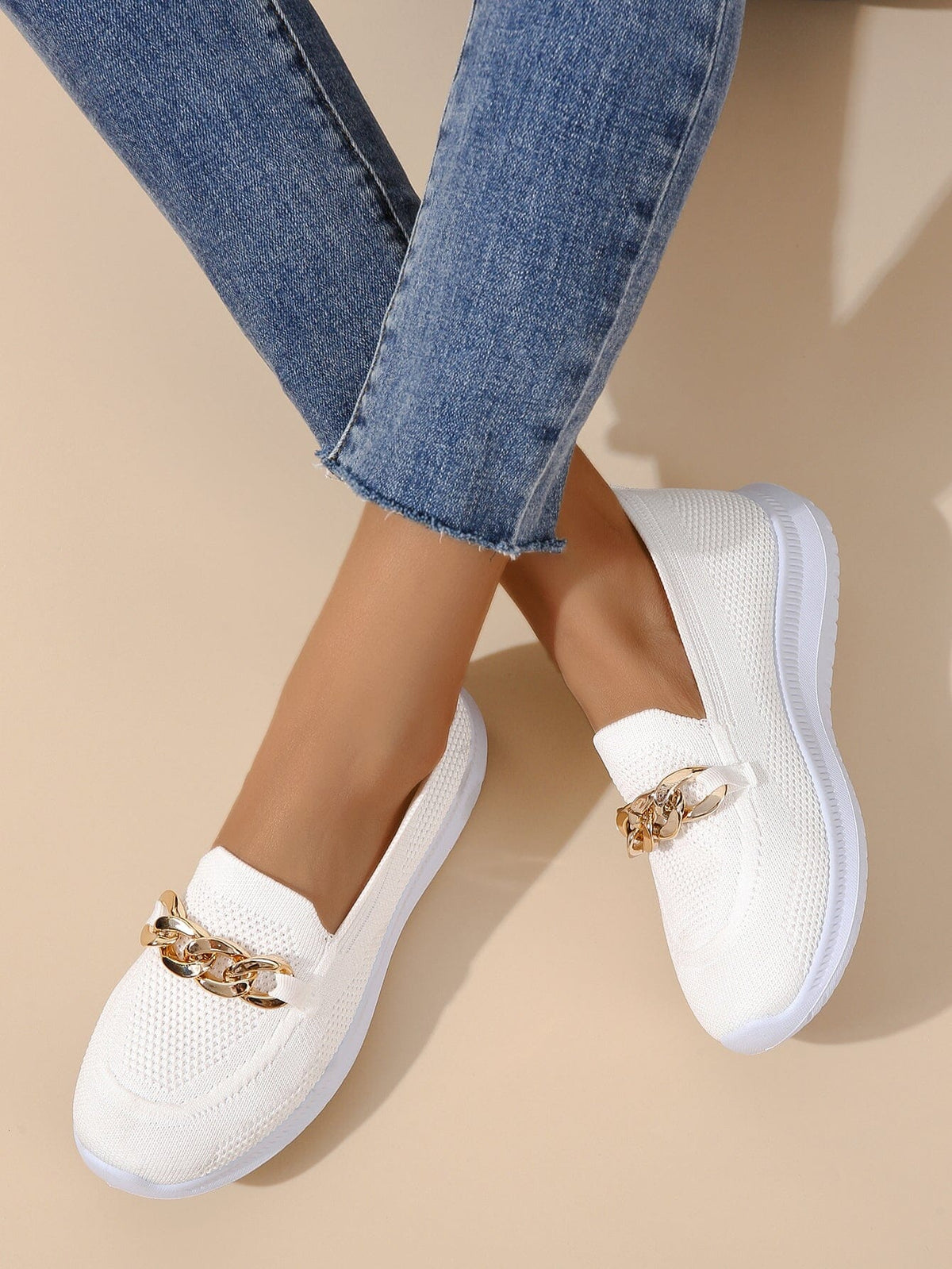 Catherine | Women's Casual Slip-On Knit Sneakers