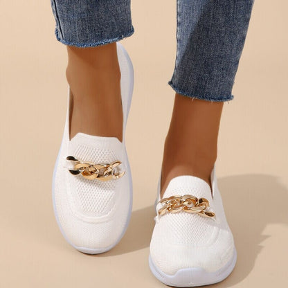 Catherine | Women's Casual Slip-On Knit Sneakers