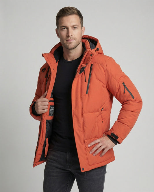 Frank | Luxurious Down Jacket with Thermal Insulation