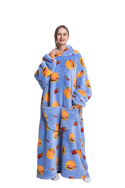 Ava | Fleece Hoodie Blanket for Winter