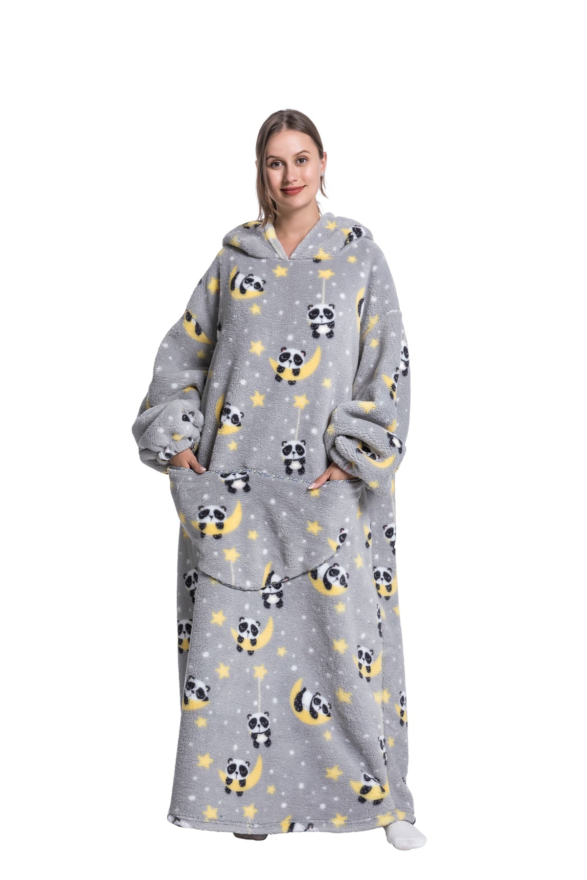 Ava | Fleece Hoodie Blanket for Winter