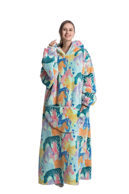 Ava | Fleece Hoodie Blanket for Winter