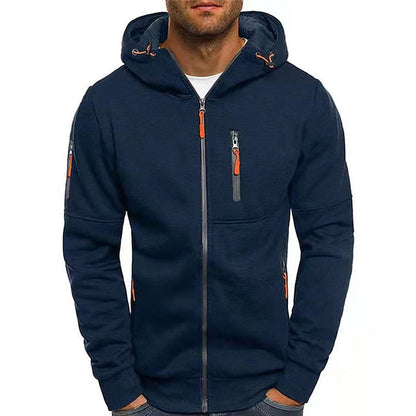 Ralfh | Men's Hooded Jacket with Full-Length Zip