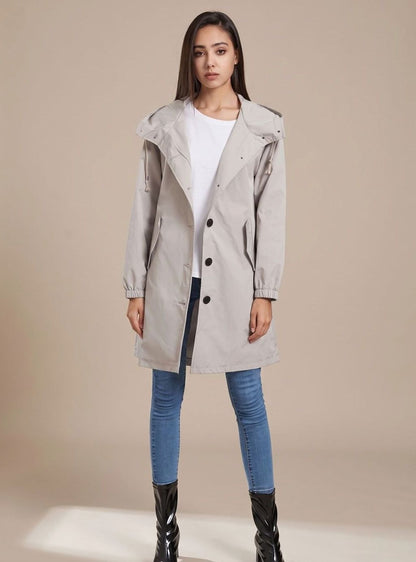 Rebecca | Women's Water-Repellent Outdoor Coat with Hood