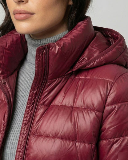 Johanna | Women's Ultra-Lightweight Slim-Fit Down Jacket with Hood