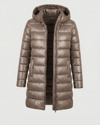 Johanna | Women's Ultra-Lightweight Slim-Fit Down Jacket with Hood