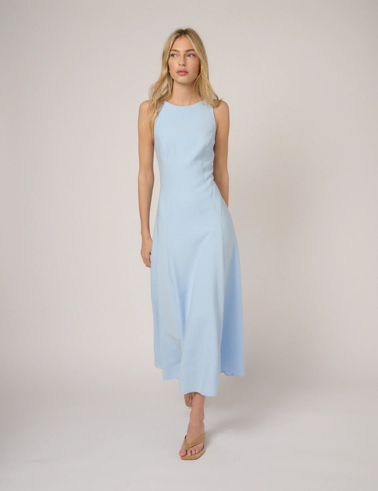 Grace | Women’s elegant slim fit classic midi dress