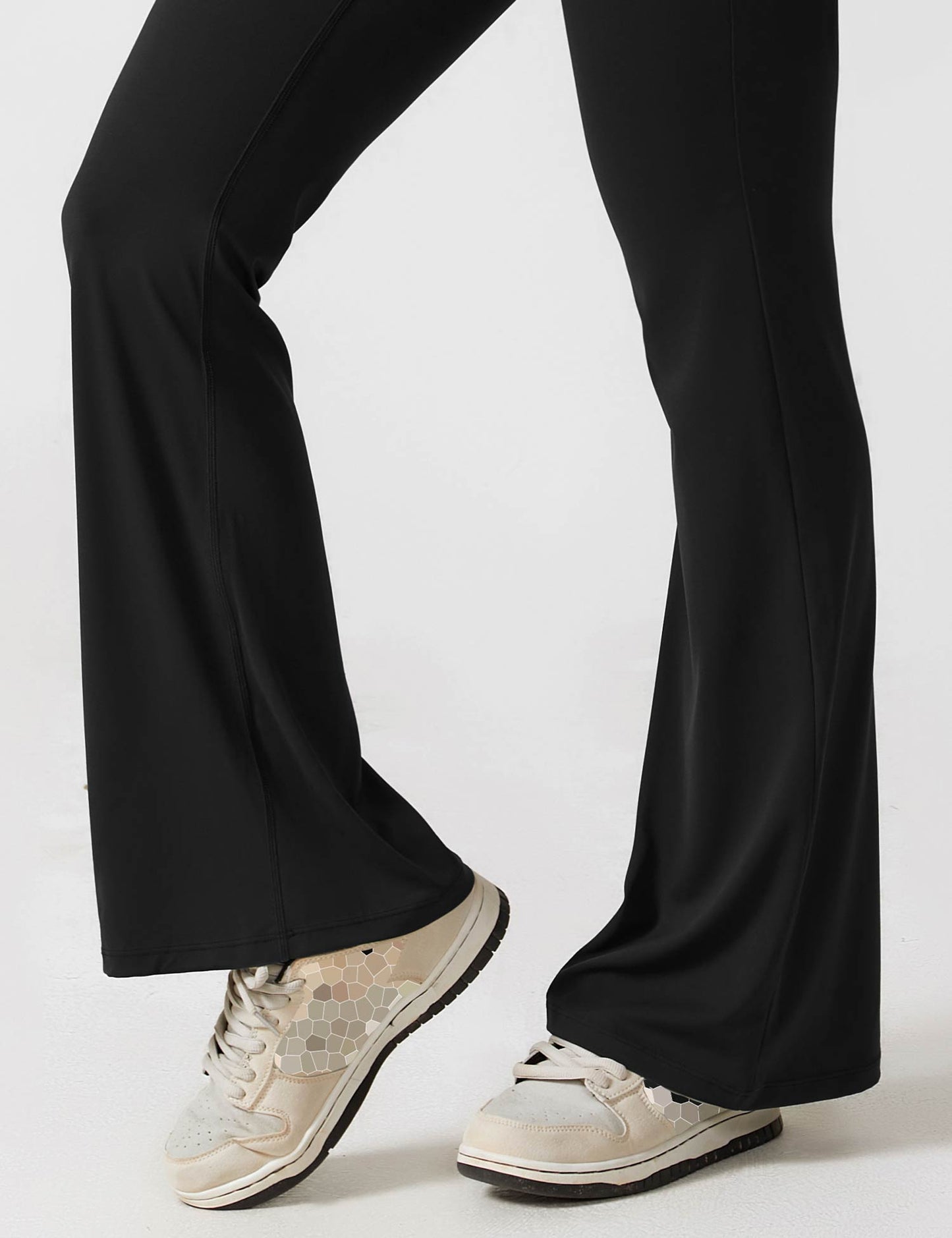 Grace | Open Back Yoga Jumpsuit with Flare Legs