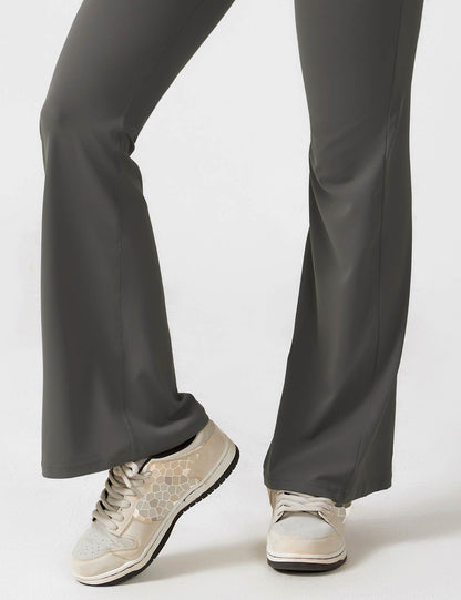 Grace | Open Back Yoga Jumpsuit with Flare Legs