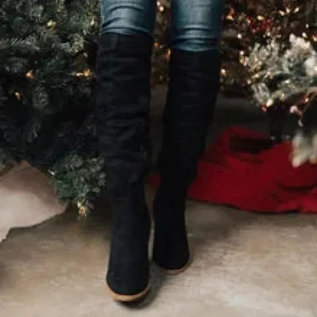 Lillian | Trendy Comfortable Cowboy Boots with Playful Details